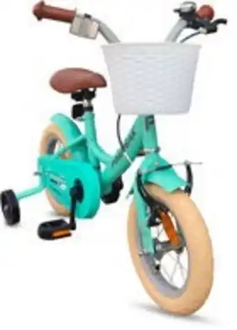 Jollyroom Pinepeak retro city cykel 12 tum, turkos erbjuda
