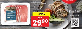 Lidl Färsk Benfri Kotlett erbjuda