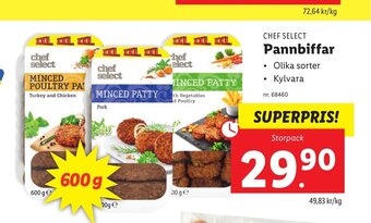 Lidl Pannbiffar erbjuda
