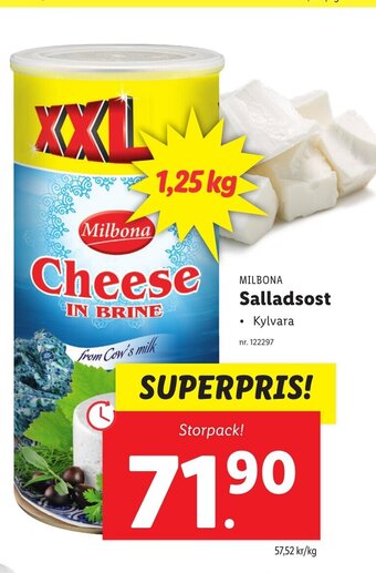 Lidl Salladsost erbjuda