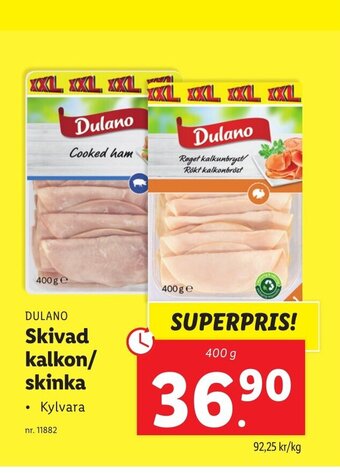 Lidl Skivad Kalkon/Skinka erbjuda