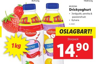 Lidl Drickyoghurt erbjuda