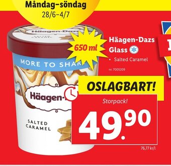 Häagen-Dazs Glass