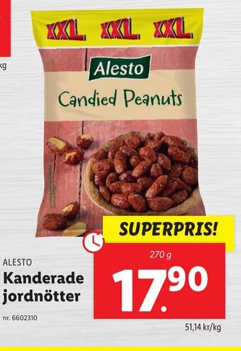 Lidl Kanderade Jordnötter erbjuda