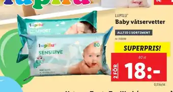 Baby Våtservetter