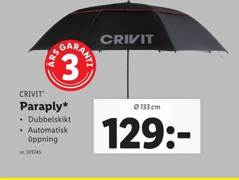 Lidl Paraply* erbjuda