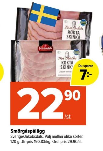 Coop Extra Smörgåspålägg erbjuda
