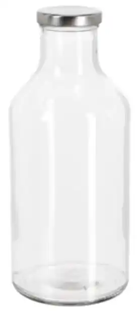 Clas Ohlson Glasflaska med skruvlock 1 liter erbjuda
