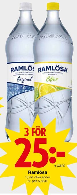 Matöppet Ramlösa erbjuda