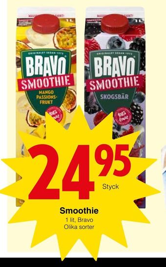 Matöppet Smoothie erbjuda