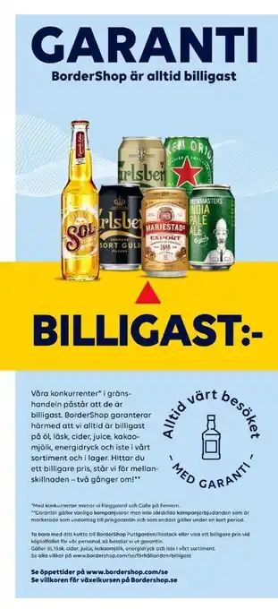 Border Shop Sol imageannons erbjuda