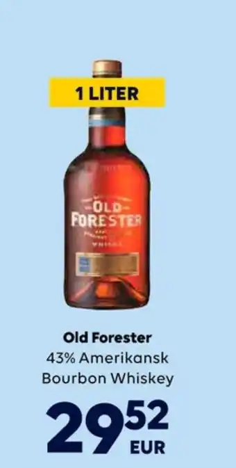 Border Shop Old forester whisky erbjuda