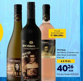Border Shop Prestige des sacres röd vin erbjuda