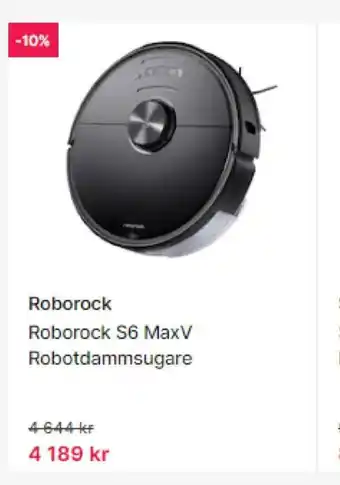 CDON Roborock erbjuda