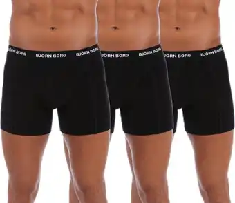 Sportamore Solid shorts 3-pack black erbjuda