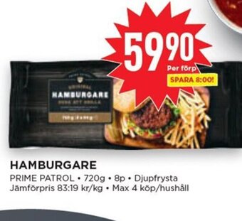 Willys Hamburgare erbjuda