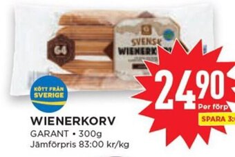 Willys Wienerkorv erbjuda