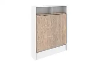 Freddy väggskrivbord 70 cm med förvaring hylla utfällbart tr