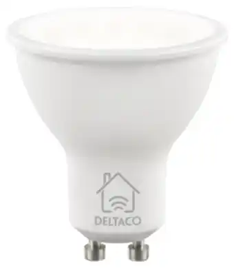 Clas Ohlson Deltaco smart home wifi dimbar led gu10 5 w erbjuda