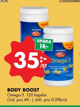 ÖoB Body boost erbjuda