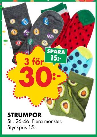 ÖoB Strumpor erbjuda
