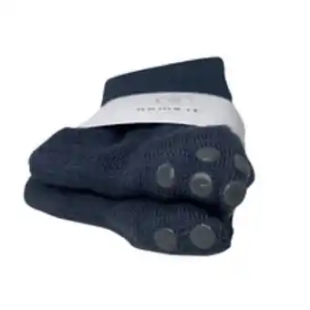 Strumpa ull halkskydd 2-pack ombre blue, strl 19-21