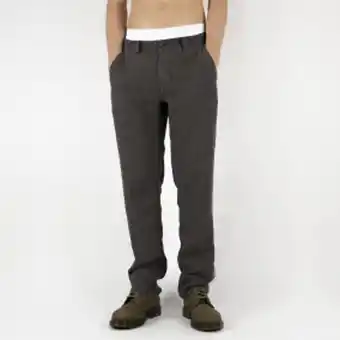 Brothers Washed linen pants mörkgrå erbjuda