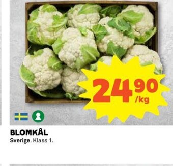 Coop Blomkål erbjuda