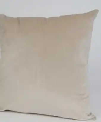 In & Finn Kuddfodral sammet sandbeige 60x60cm erbjuda