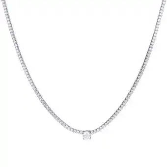Smycka Zircons necklace silver erbjuda