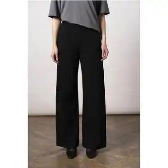 Åhléns Leia wide pants - black erbjuda