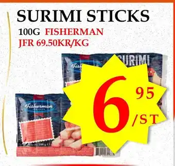 Surimi sticks