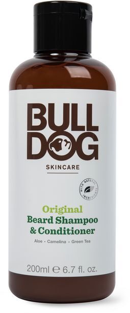 Apotek Hjärtat Bulldog original 2in1 beard shampoo & conditioner 200 ml erbjuda