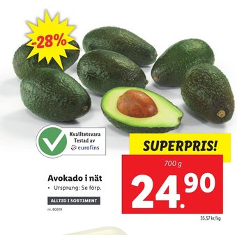 Lidl Avokado i nät erbjuda