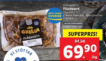 Lidl Fläskkarré erbjuda