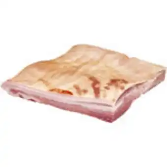 Snabbgross Fläsksida med svål hållbarhetsgris scan ca: 3.8kg erbjuda