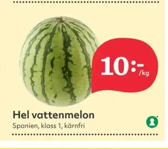 Hemköp Dafgårds vattenmelon erbjuda