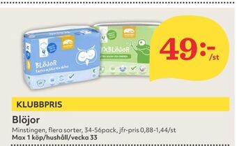 Hemköp Minstingen blöjor erbjuda