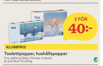 Hemköp Fixa hushållspapper erbjuda