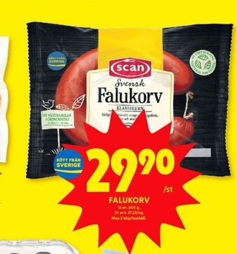 ICA Kvantum Scan falukorv erbjuda