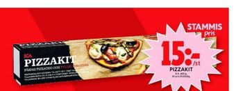 ICA Maxi Ica pizza kit erbjuda
