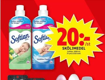 ICA Maxi Softlan sköljmedel erbjuda