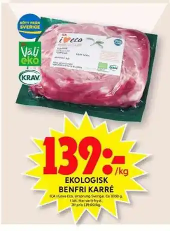 ICA Maxi Ica i love eco karré erbjuda