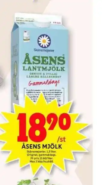 Åsens lantmjölk