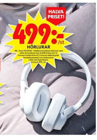 ICA Maxi Jbl headset erbjuda