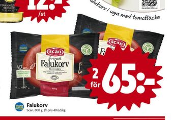 ICA Nära Scan falukorv erbjuda