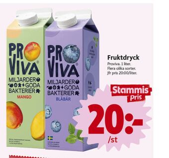 ICA Nära Proviva fruktdryck erbjuda