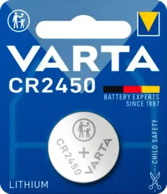 Clas Ohlson Litiumbatteri cr2450 varta erbjuda