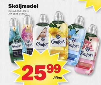 Pekås Comfort sköljmedel erbjuda