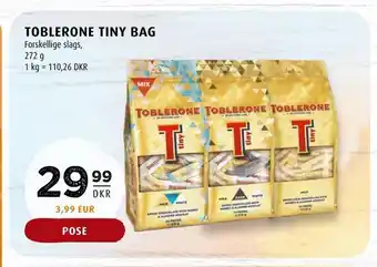 Scandinavian Park Toblerone tiny bag erbjuda